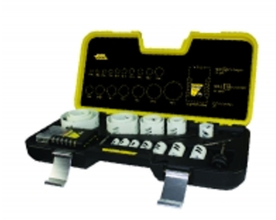 Trucut Heavy Duty Alpha Tradesman 13 Piece & 21 Piece Holesaw Kit