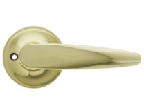 Carbine Australia Kingston Privacy Set - Key Outside Button in Locks Outside 60/70mm Backset Polished Brass Available in Entrance ,Passage & Privacy