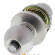 Carbine Australia Epsom Entrance Set - Key Outside Button in Locks Outside 60/70mm Backset Stainless Steel Available in Entrance & Passage