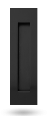 ASSA ABLOY LOCKWOOD FLUSH PULL SQUARE 150MM X 50MM SATIN CHROME PEARL,STAINLESS STEEL & MATT BLACK