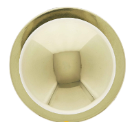 Carbine Australia Epsom Passage Set - Key Outside Button in Locks Outside 70mm Backset Polished Brass Available in  Passage & Privacy