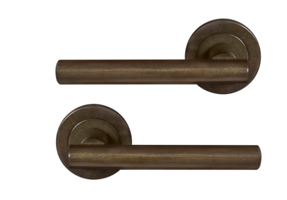 Windsor Premium NZ Charleston 52mm Round Rose Lever Set Price Per Pair Available in 13 Colours