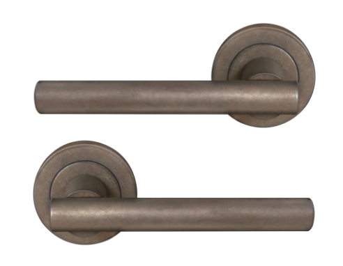 Windsor Premium NZ Charleston 52mm Round Rose Lever Set Price Per Pair Available in 13 Colours