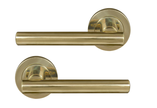 Windsor Premium NZ Charleston 52mm Round Rose Lever Set Price Per Pair Available in 13 Colours