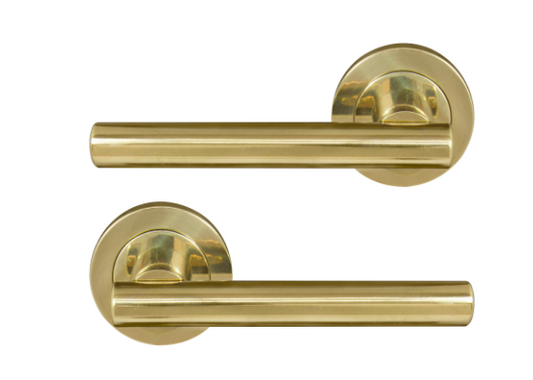 Windsor Premium NZ Charleston 52mm Round Rose Lever Set Price Per Pair Available in 13 Colours