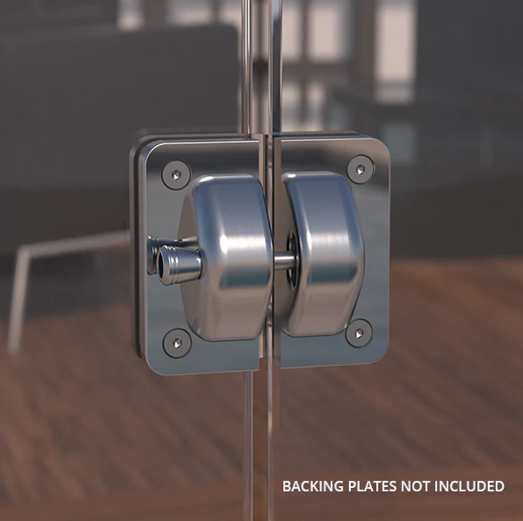 D&D Technologies DD TECH MAGNALATCH SIDE PULL SERIES 2 VISAGE BRUSHED STAINLESS STEEL & POLISHED STAINLESS STEEL