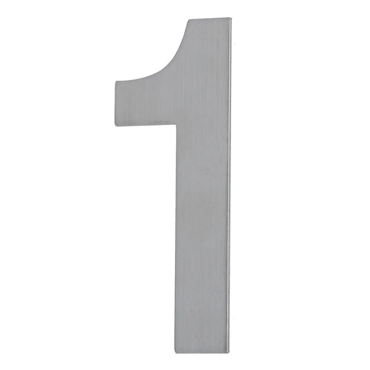 MILES NELSON ENTRANCE DOOR HOUSE NUMBER '0,1,2,3,4,5,6,7,8,9' – CONCEALED FIX 100MM & 155MM STAINLESS STEEL