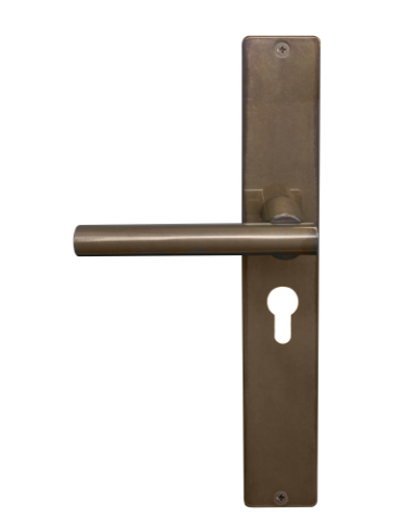 Windsor Premium NZ Charleston Square Longplate E48 Keyhole Price Per Pair - Available in 13 Colours