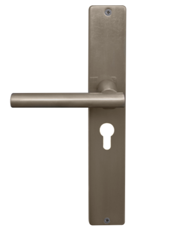Windsor Premium NZ Charleston Square Longplate E48 Keyhole Price Per Pair - Available in 13 Colours