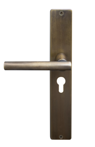 Windsor Premium NZ Charleston Square Longplate E48 Keyhole Price Per Pair - Available in 13 Colours