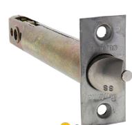 Carbine Australia Latch - Tubular Dead Latch Unit - Blade Drive Back set Sizes 60mm ,70mm & 127mm Satin Chrome