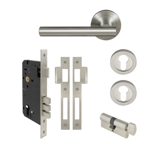 Windsor Premium NZ Charleston Round Rose Entrance Set - E85 Price Per Set Available in 13 Colours