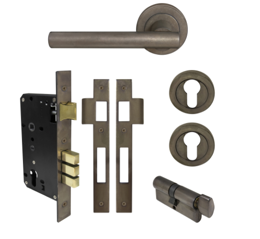 Windsor Premium NZ Charleston Round Rose Entrance Set - E85 Price Per Set Available in 13 Colours