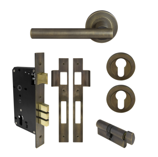 Windsor Premium NZ Charleston Round Rose Entrance Set - E85 Price Per Set Available in 13 Colours