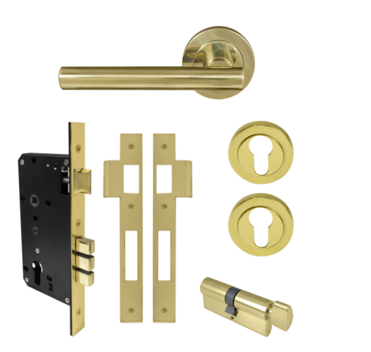 Windsor Premium NZ Charleston Round Rose Entrance Set - E85 Price Per Set Available in 13 Colours