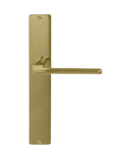 Windsor Premium NZ Chalet Longplate Square Dummy Lever Left Hand - Available in 13 Colours