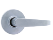 Carbine Australia Dummy Set - Outside free always -  Inside free always  60/70mm Backset Brushed Chrome Available in Dummy ,Passage ,Privacy Set