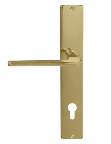 Windsor Premium NZ Chalet Square Longplate E85 Keyhole Price Per Pair - Available in 13 Colours