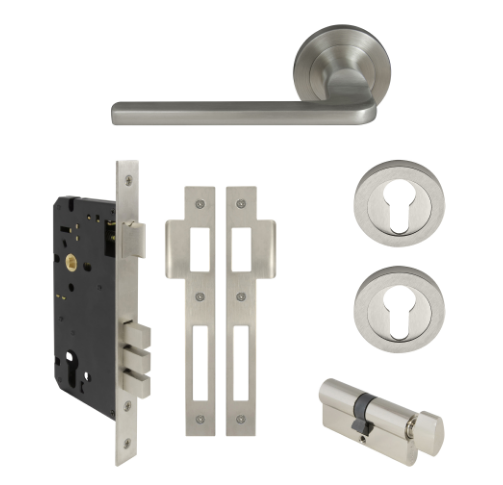 Windsor Premium NZ Chalet Round Rose Entrance Set - E85 Priced Per Set Available in 13 Colours