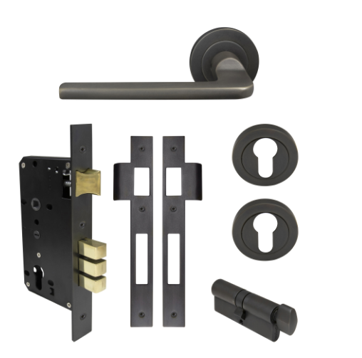 Windsor Premium NZ Chalet Round Rose Entrance Set - E85 Priced Per Set Available in 13 Colours