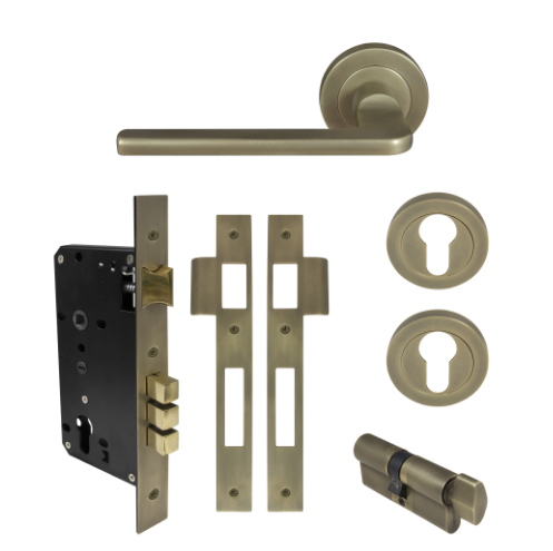Windsor Premium NZ Chalet Round Rose Entrance Set - E85 Priced Per Set Available in 13 Colours