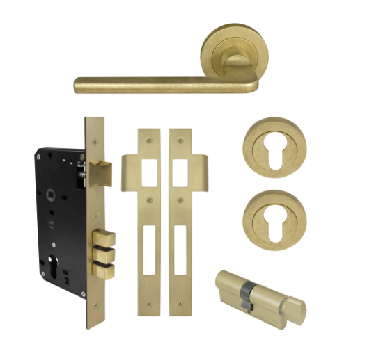 Windsor Premium NZ Chalet Round Rose Entrance Set - E85 Priced Per Set Available in 13 Colours