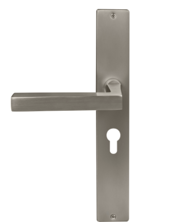 Windsor Premium NZ Federal Square Longplate E48 Keyhole Price Per Pair - Available in 13 Colours