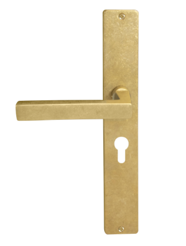 Windsor Premium NZ Federal Square Longplate E48 Keyhole Price Per Pair - Available in 13 Colours