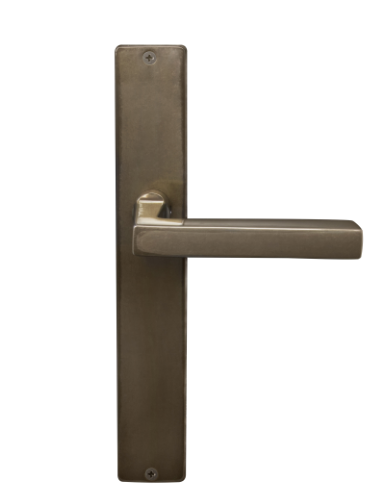 Windsor Premium NZ Federal LongPlate Square Dummy Lever Left Hand - Available in 13 Colours