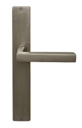 Windsor Premium NZ Federal LongPlate Square Dummy Lever Left Hand - Available in 13 Colours