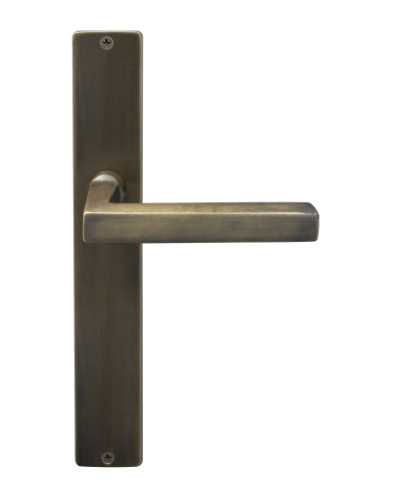 Windsor Premium NZ Federal LongPlate Square Dummy Lever Left Hand - Available in 13 Colours