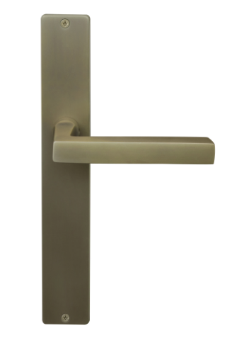 Windsor Premium NZ Federal LongPlate Square Dummy Lever Left Hand - Available in 13 Colours