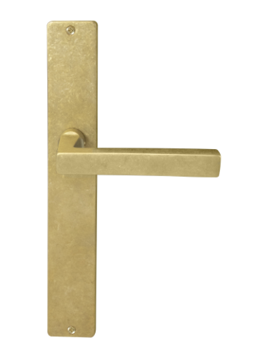 Windsor Premium NZ Federal LongPlate Square Dummy Lever Left Hand - Available in 13 Colours