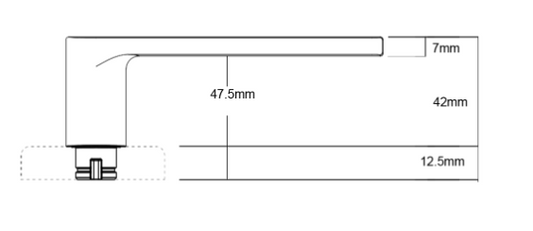 ASSA ABLOY VELOCITY 63MM ROSE ELEMENT PASSAGE ,PRIVACY & DUMMY HALF SET L3 SATIN PEARL