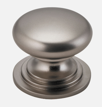 Iver Sarlat Cupboard Knob P32 x D38mm - Available in 9 colours : Polished Brass ,Signature Brass ,Matt Black ,Polished Chrome ,Brushed Chrome ,Distressed Nickel ,Polished Nickel ,Satin Nickel & Brushed Brass