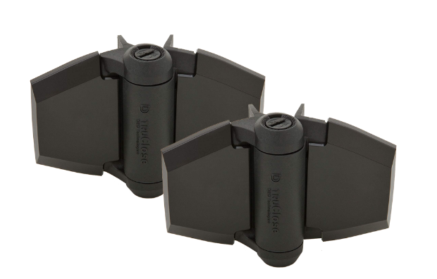 D&D Technologies DD TECH TRUCLOSE TCA3 REG HINGE + 2ALIGN LEG & WITHOUT LEG BLACK TRIM
