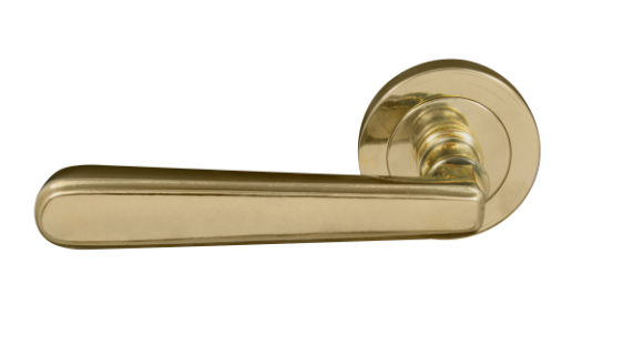 Windsor Premium NZ Villa 52mm Round Rose Lever Set Price Per Pair Available in 13 Colours
