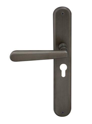 Windsor Premium NZ Villa Oval Longplate E48 Keyhole Price Per Pair - Available in 13 Colours