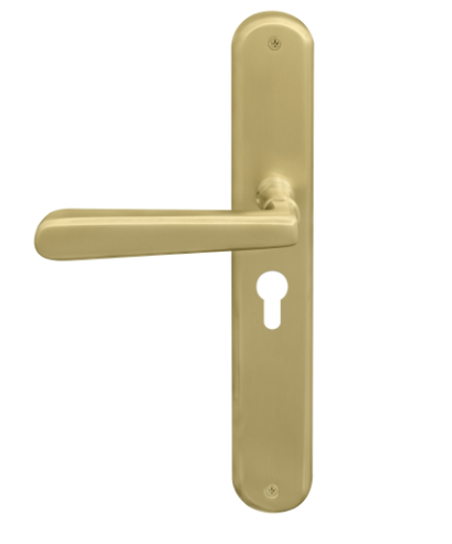 Windsor Premium NZ Villa Oval Longplate E48 Keyhole Price Per Pair - Available in 13 Colours