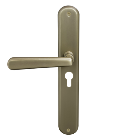 Windsor Premium NZ Villa Oval Longplate E48 Keyhole Price Per Pair - Available in 13 Colours