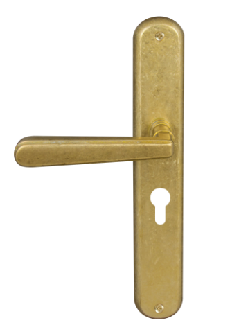 Windsor Premium NZ Villa Oval Longplate E48 Keyhole Price Per Pair - Available in 13 Colours