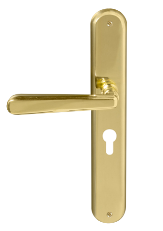 Windsor Premium NZ Villa Oval Longplate E48 Keyhole Price Per Pair - Available in 13 Colours