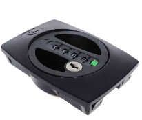 Carbine Australia Flush Handle Vertical Cam - Combination Lock - Code Finding Feature Black
