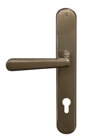 Windsor Premium NZ Villa Oval Longplate E85 Keyhole Price Per Pair - Available in 13 Colours