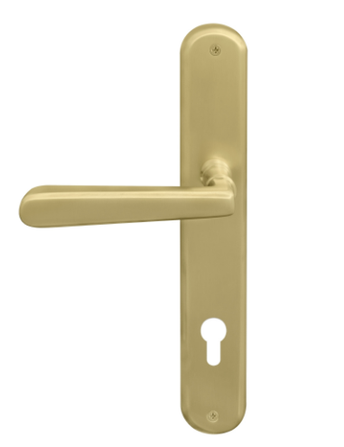 Windsor Premium NZ Villa Oval Longplate E85 Keyhole Price Per Pair - Available in 13 Colours