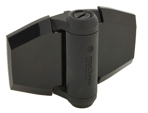 D&D Technologies DD TECH TRUCLOSE TCA3 REG HINGE + 2ALIGN LEG & WITHOUT LEG BLACK TRIM