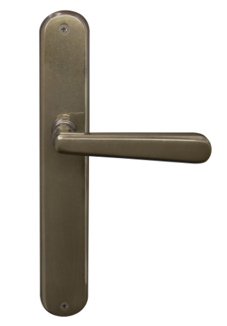 Windsor Premium NZ Villa Longplate Oval Dummy Lever Left Hand - Available in 13 Colours