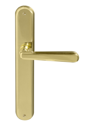 Windsor Premium NZ Villa Longplate Oval Dummy Lever Left Hand - Available in 13 Colours