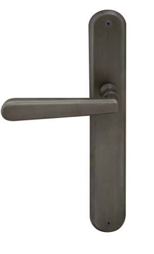 Windsor Premium NZ Villa Longplate Oval Dummy Lever Right Hand - Available in 13 Colours