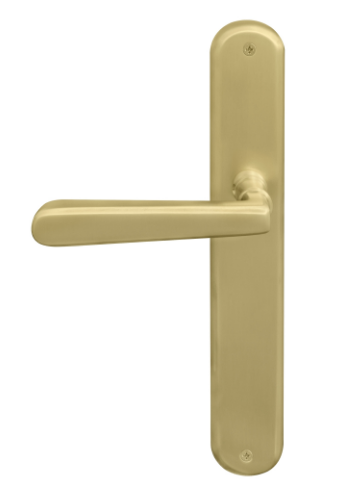 Windsor Premium NZ Villa Longplate Oval Dummy Lever Right Hand - Available in 13 Colours